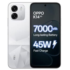 OPPO K14 5G Smartphone, Prism White