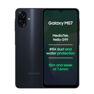Galaxy M07 Mobile (Black, 4GB RAM, 64GB Storage)